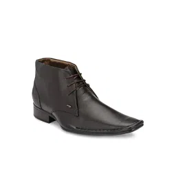 Hitz Men's Brown Chukka Boots