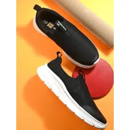 Hoversole Men's Urbana Black & White Walking Shoes