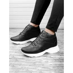 GLOBAL RICH Men Patent Leather Sneakers