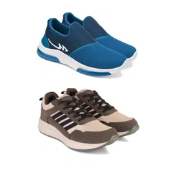DRACKFOOT Men Non-Marking Running Sports Shoes