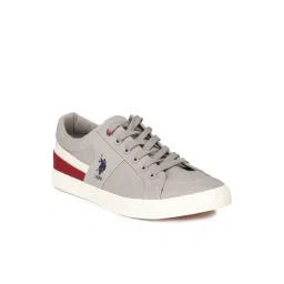 U.S. Polo Assn. Men's Clarkin Grey Casual Sneakers