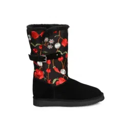 Saint G Women's GLOIRE Black Snow Boots