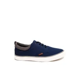 Woodland Men's Navy Casual Sneakers