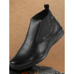 Mochi Men's Black Chelsea Boots