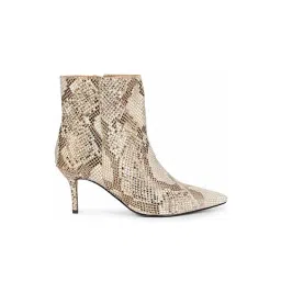 Saint G Women's LOTTIE Beige Stiletto Booties