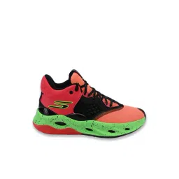 Skechers Men's SKX FLOAT Multicolored Basketball Sports Lace Up Shoe