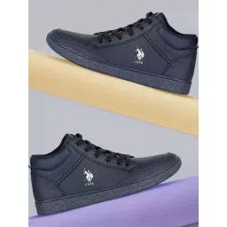 U.S. Polo Assn. Men's DOLFI 4.0 Navy Casual Sneakers