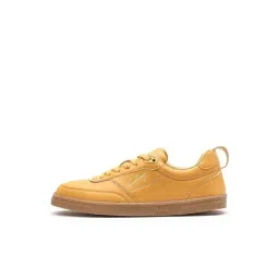 Rare Rabbit Men's GAREN Yellow Sneakers