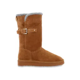 Saint G Women's Aurelia Tan Snow Boots