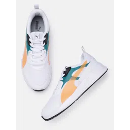 Puma Men Colourblocked C-Block Regular Sneakers