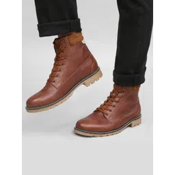 yoho Men Suede Premium Leather Vintage Design Winter Classic Boot M-001