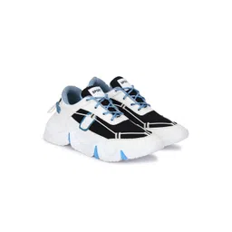 Vechlo Men Lace-Ups Round Toe Sneakers