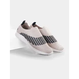 LA MARCA Men Colourblocked Leather Slip-On Sneakers