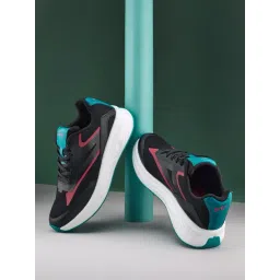 Campus Men's NITRO-BOOST, AIR-TURBO Black Running Shoes