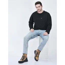 Fausto Men's Tan Biker Boots