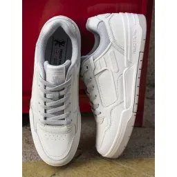 Red Tape Men's Slam Dunk Classics White Casual Sneakers