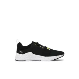 Puma Men's Wired Run In Motion Black Casual Sneakers