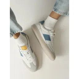 Rare Rabbit Men's SIRIUS White Sneakers