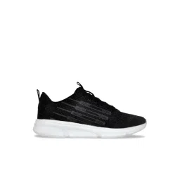 Allen Cooper Men's Black Running Shoes