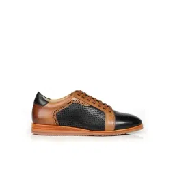 McCoy Men's Black & Tan Casual Sneakers