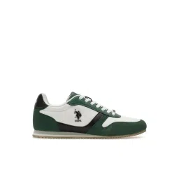 U.S. Polo Assn. Men's Green Casual Sneakers