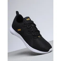 Puma Men's Softride Victoride Black Running Shoes