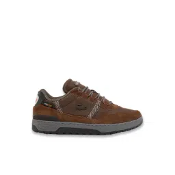 Lacoste Men's T-Clip Brown Casual Sneakers