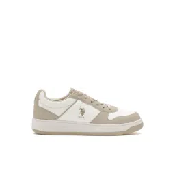 U.S. Polo Assn. Men's Beige Casual Sneakers