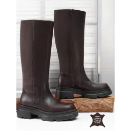 Hoversoul Women's Letizia Brown Booties