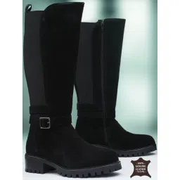 Hoversoul Women's Rania Black Booties