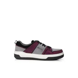 McCoy Men's Purple & Grey Casual Sneakers