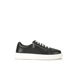 Guess Men's Black Textured Casual Sneakers