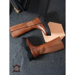 Hoversoul Women's Diana Tan Booties