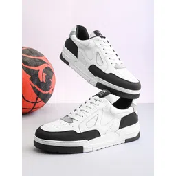 HRX by Hrithik Roshan Men Colourblocked PU Sneakers