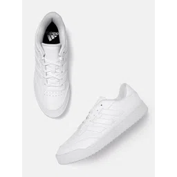 ADIDAS Men Courtblock IKD Leather Tennis Shoes