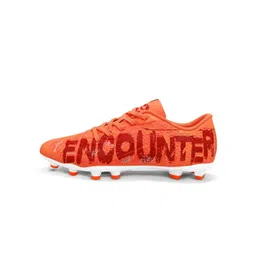 NIVIA Encounter Retro Men Printed Lace-Ups Football Shoes