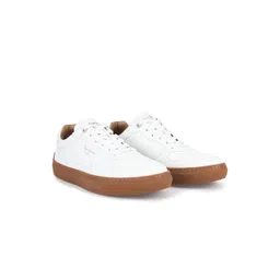 Pepe Jeans Men Perforations Round Toe Lace-Ups Sneakers