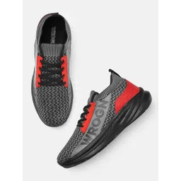 WROGN Men Textured Sneakers