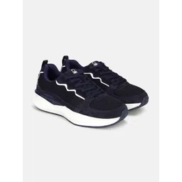 United Colors of Benetton Men Colourblocked Lace-Up Comfort Insole Mesh Sneakers