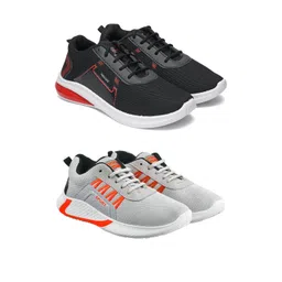 Free Kicks Men Multicoloured Mesh Marking Running Sports Shoes