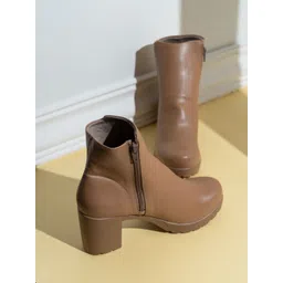 Inc 5 Women Round Toe Mid-Top Ankle Regular Boots