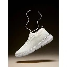 NEEMANS Men Mesh Textured Lace Up Casual Sneakers