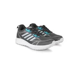 SZN Men Grey Mesh Walking Shoes
