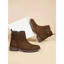 CLOG LONDON Women Block-Heeled Regular Boots