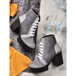 Women's Boots | Velvet, Trendy, Comfortable, Lace-Up Boots for Women & Girls Boots For Women