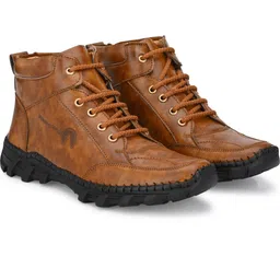 Synthetic Leather Lightweight Boot for Daily Use | Mild Waterproof Protection Boots For Men