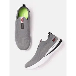 Reebok Men Woven Design Walk View Slip Shoes