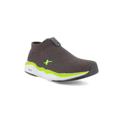Sparx Men Grey & Green SM-484 Mesh Running Shoes