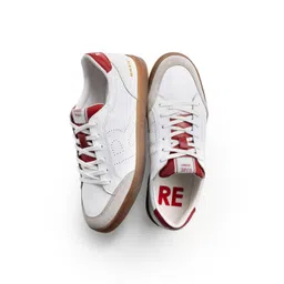 RARE RABBIT Men Rocco Colourblocked Leather Sneakers