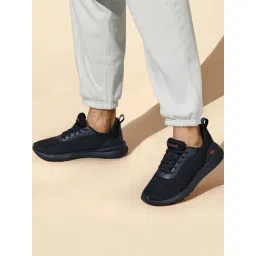 Neemans Men's Tread Basic Black Training Shoes